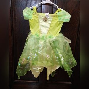 Disney Tinkerbell Costume XS 3-4T